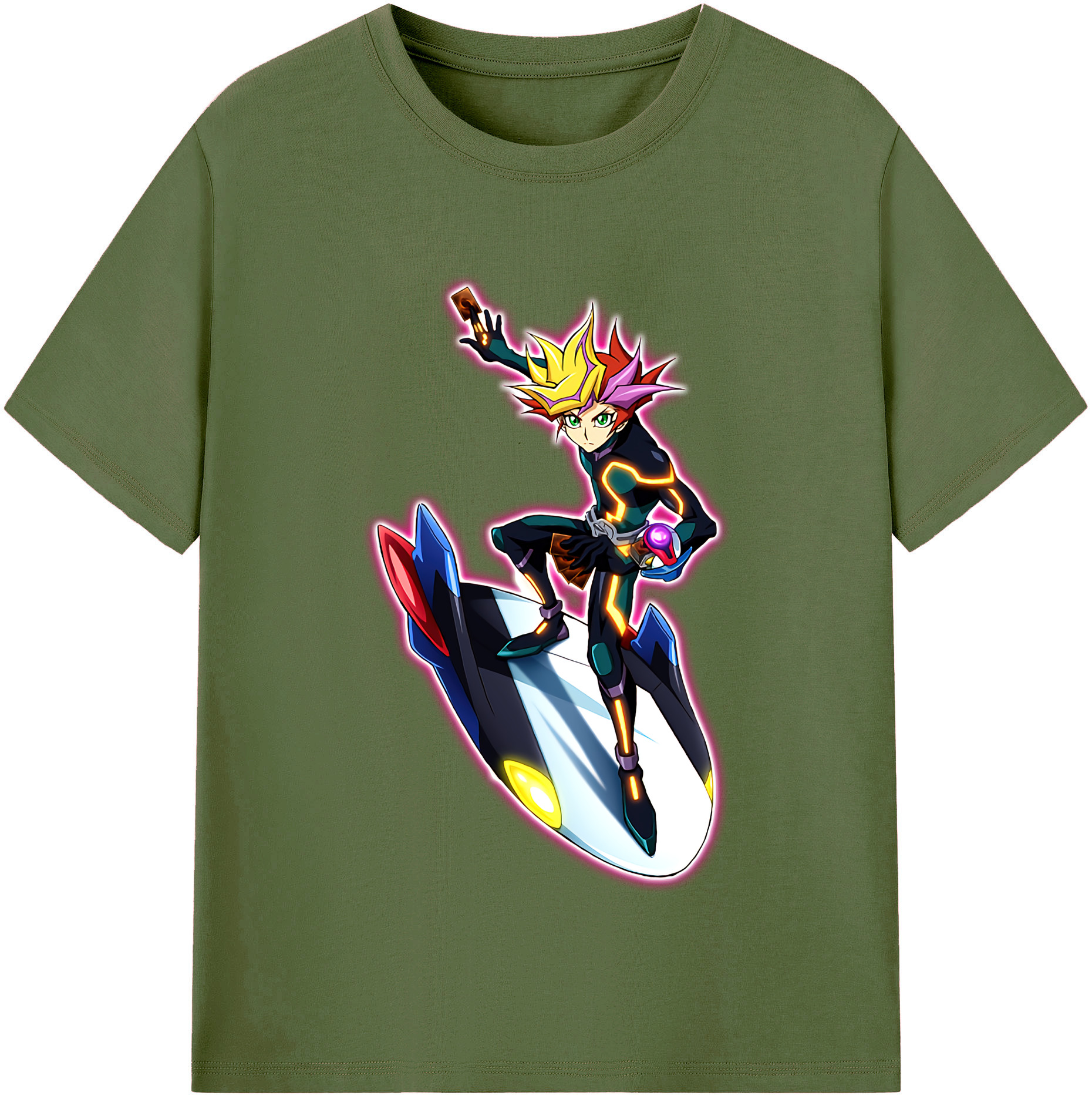 （画像用） 遊☆戯☆王 Yu-Gi-Oh! 綿100％半袖Tシャツ（フロントプリント）